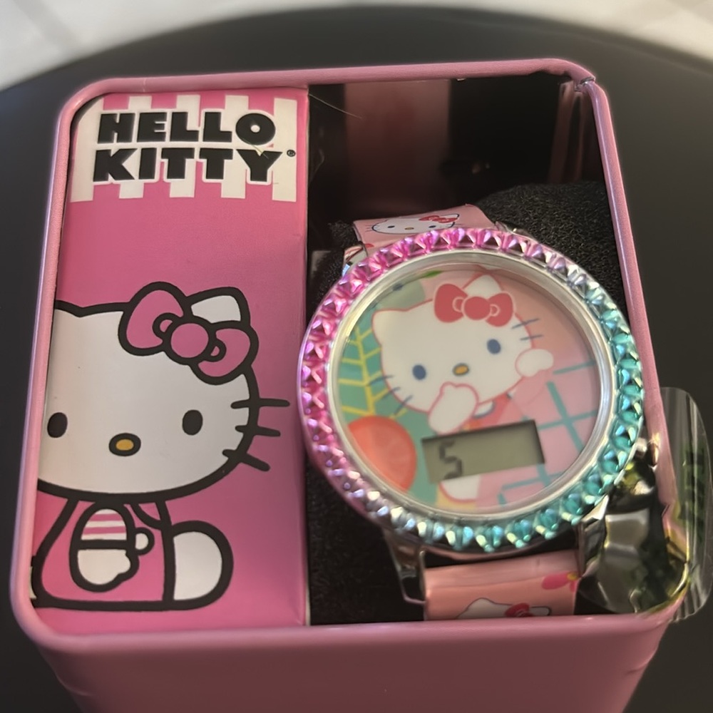 New in Box Hello Kitty Digital Watch